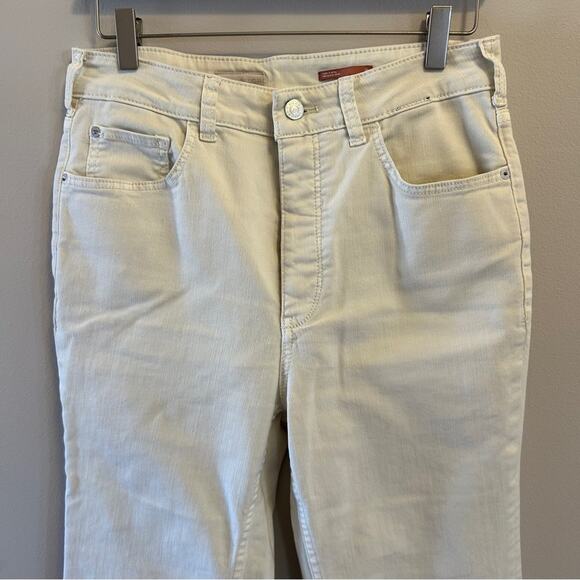 Anthropologie Pilcro Cream Bootcut Jeans - Picture 5 of 10